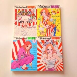 The Delinquent Housewife Manga Volumes 1-4 (complete) - Books